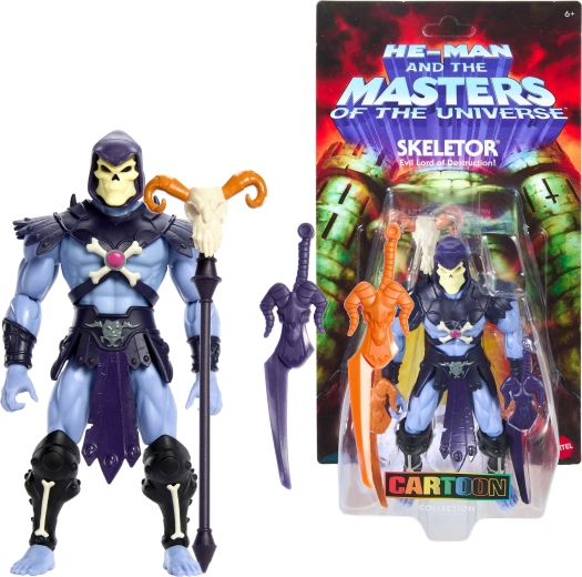 Masters of the Universe figūrėlė Skeletor 14 cm su priedais