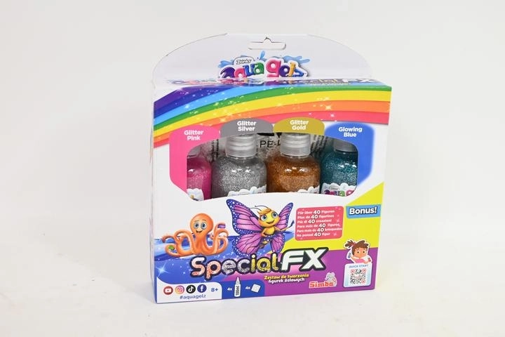 Aqua Gelz papildymo rinkinys gelinių 3D figūrėlių gamybai