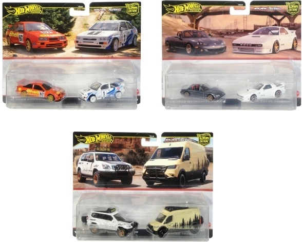 Hot Wheels Premium 2 metalinių automobiliukų rinkinys