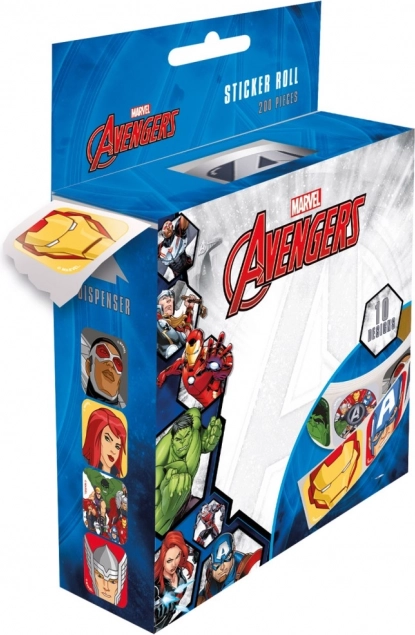 Avengers lipdukų rinkinys