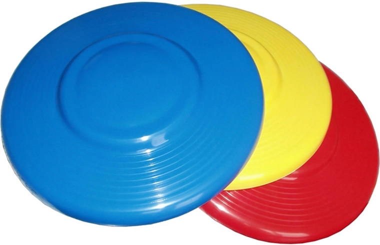 Skraidantis frisbio diskas UFO 22 cm, plastikas, spalvų miksas – 1 vnt.