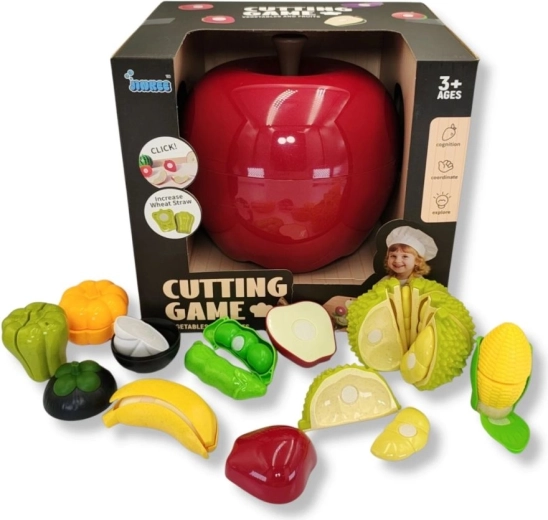 Jinkee Red Apple – Cuttable Fruit & Vegetables 3+