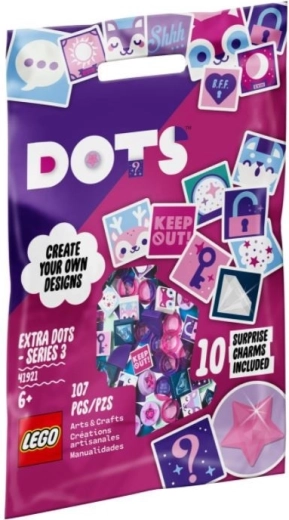 LEGO® Dots 41921 papildymai, 3 serija