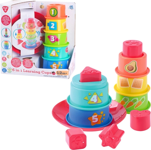 Sudedami puodeliai 6 viename PLAYGO