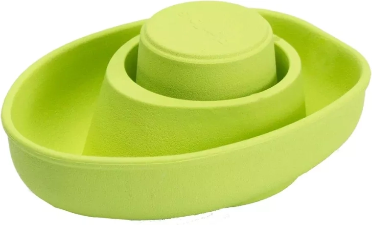 PlanToys Green Rubber Boat - 1 piece