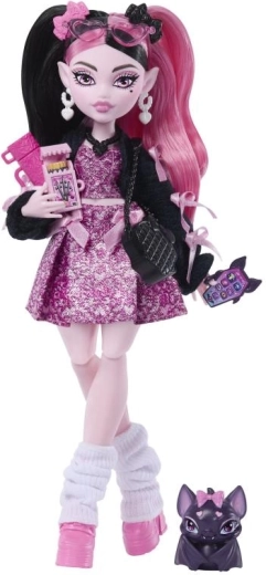 Monster High lėlė Draculaura su priedais