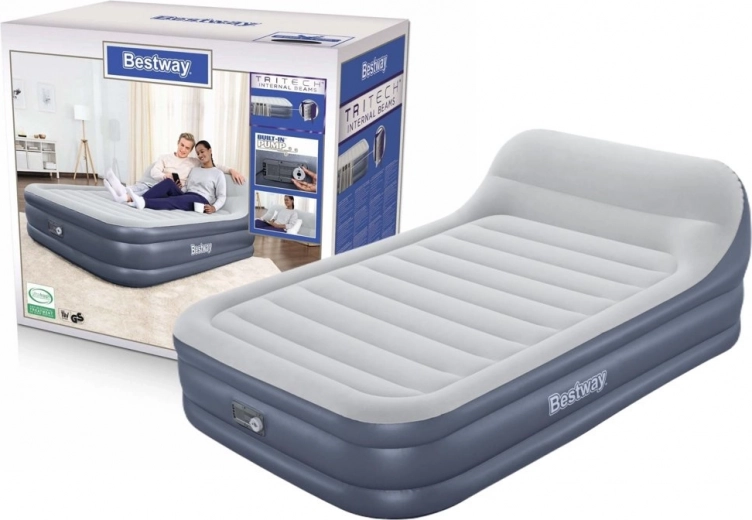 Pripučiamas čiužinys su pompa Bestway 226 x 152 x 84 cm