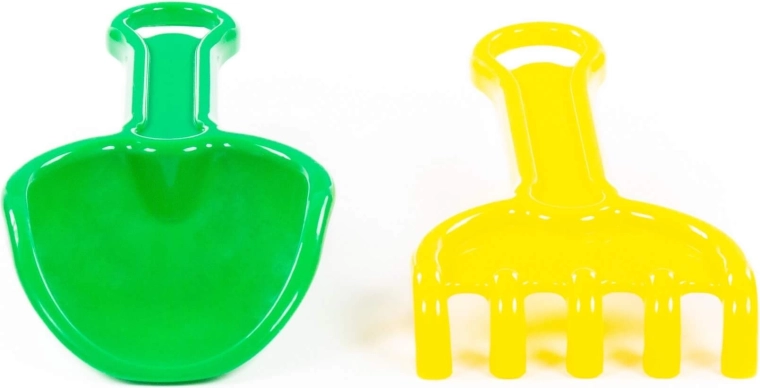 Lengvas spalvotas plastikas ir patogi rankena