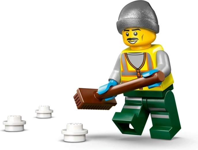 Vairuotojo minifigūrėlė ir priedai