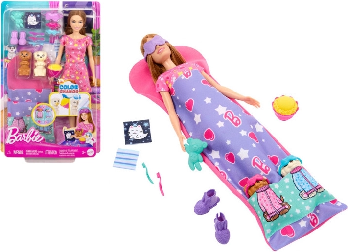 Barbie – pižamų vakarėlis su šuniukais