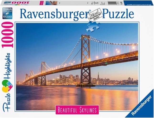 Puzzle San Francisco - 1000 pieces