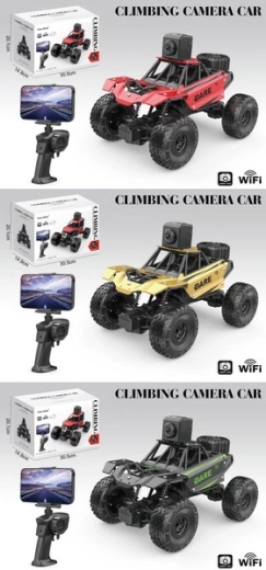 CLIMB Off-Road RC Crawler with WiFi Camera, Black