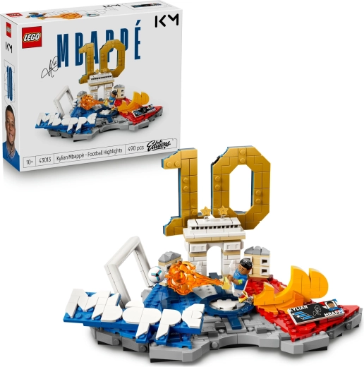 LEGO Editions Kylian Mbappé – futbolo akimirkos