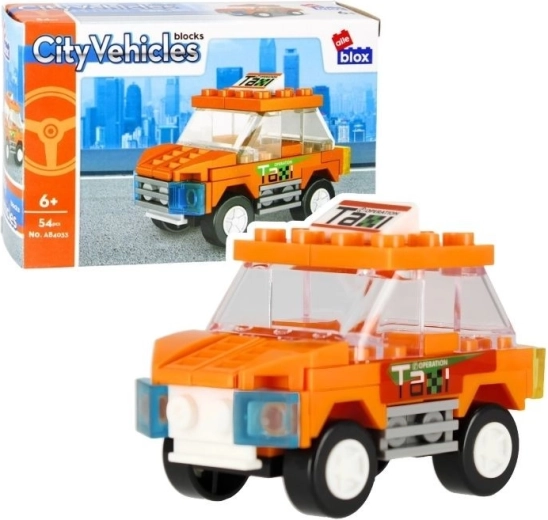 Konstruktorius Alleblox City taksi – 1 vnt.