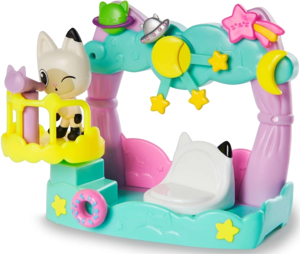 Magiška balkono scena su žvaigždėmis