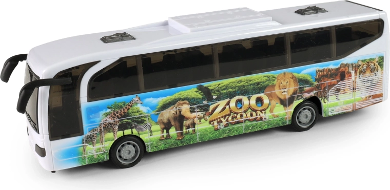 Bus with sound and light 23 cm