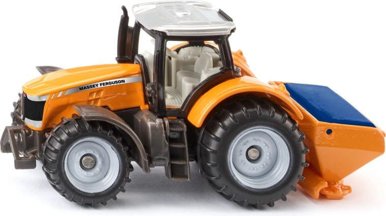 Siku tractor MASSEY FERGUSON with salt spreader – blister