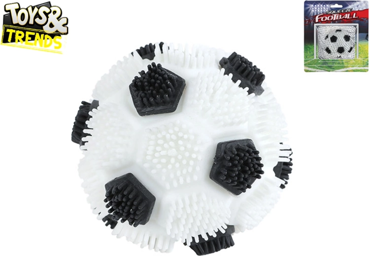 Tamprus futbolo kamuolys su tinkliuku 7 cm