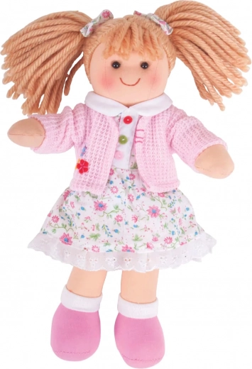 Bigjigs Toys lėlinė medžiaginė lėlė Poppy 28 cm