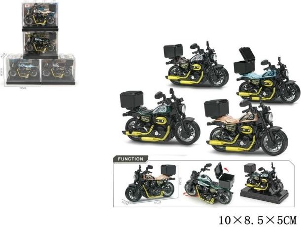Vaikiškas motociklas su pavara