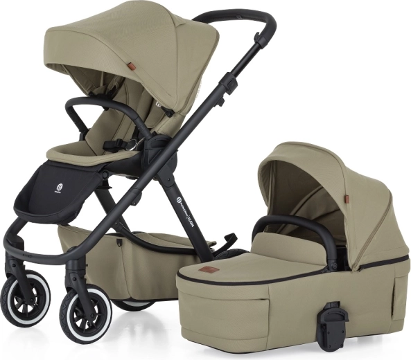 Petite&Mars kombinuotas vežimėlis Icon 2in1 dove grey lite air