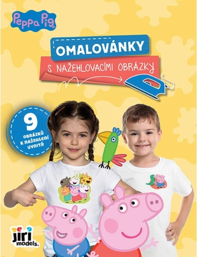 Coloring Book with Iron-On Transfers – Peppa Pig
