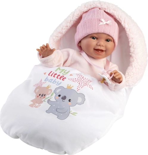 Llorens realistiška kūdikio lėlė NEW BORN su garsais 38 cm