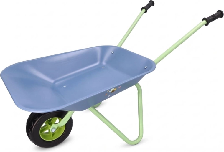 Vaikiškas metalinis sodo karutis Adam Toys – mėlynas