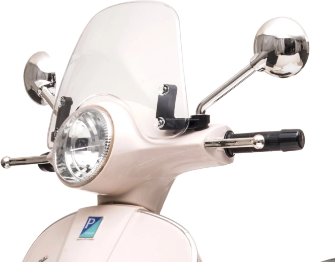 Licencijuotas Vespa dizainas su realistiškomis detalėmis