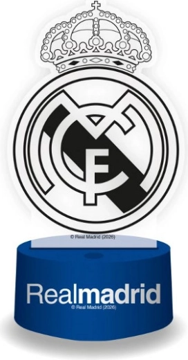 Dekoratyvinė LED lempa „Real Madrid“ retro stiliaus