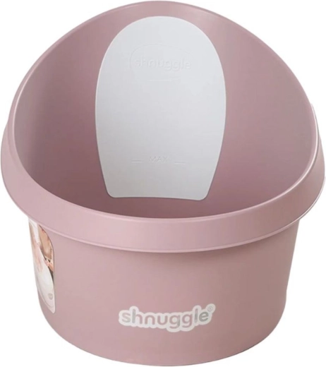 Shnuggle toddler bathtub with backrest – Blossom