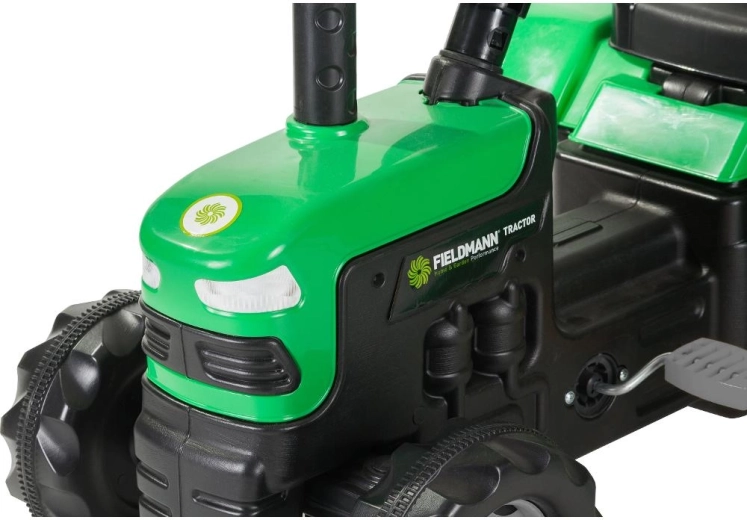 Rear-wheel drive and stable riding