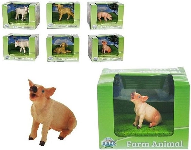 Kids Globe farm animal figure (sheep, pig or goat) 1:32