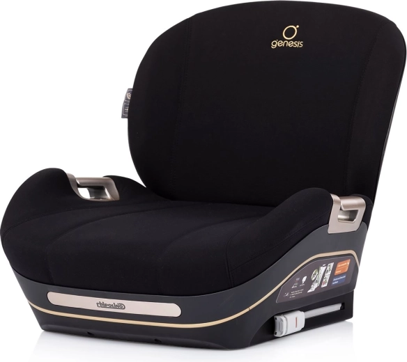 Automobilinė paaukštinimo kėdutė Chipolino Genesis i-Size su ISOFIX, 125–150 cm, noir
