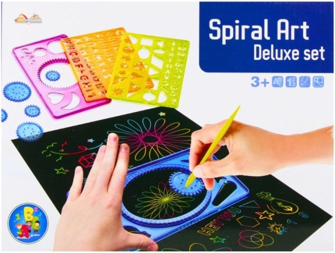 Spirografas – kūrybinis piešimo rinkinys vaikams ir suaugusiesiems