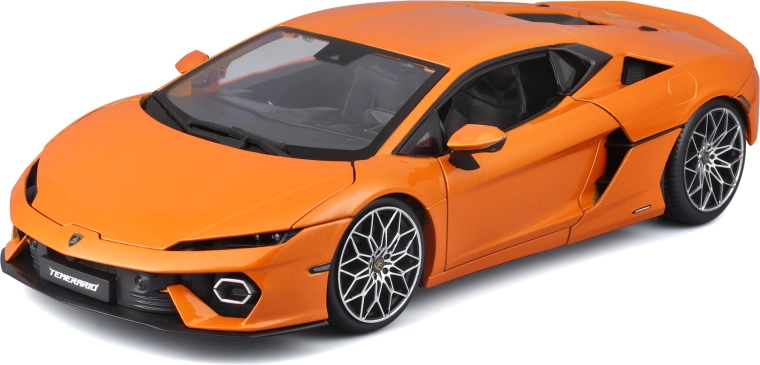 Die-cast car model 1:18 Bburago Lamborghini Temerario orange