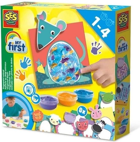 SES Creative My First Animals – Finger Painting