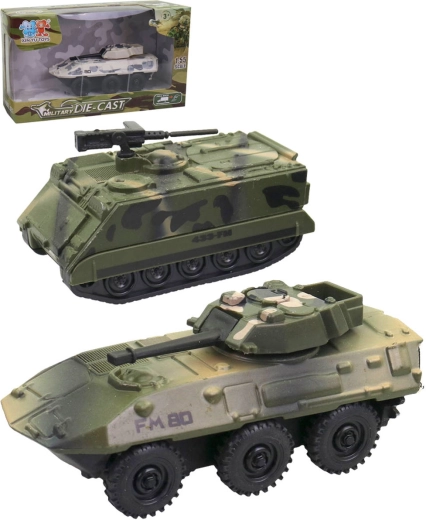 Metalinis tankas su atbuline eiga, mastelis 1:55 – 1 vnt.