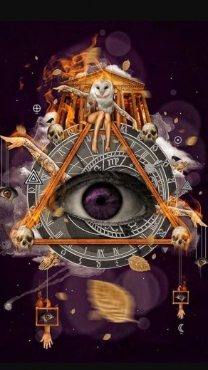 Diamond Painting Clairvoyant Eye 30x40 cm