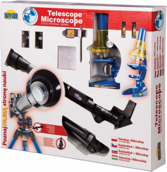 Mokomasis teleskopo ir mikroskopo rinkinys