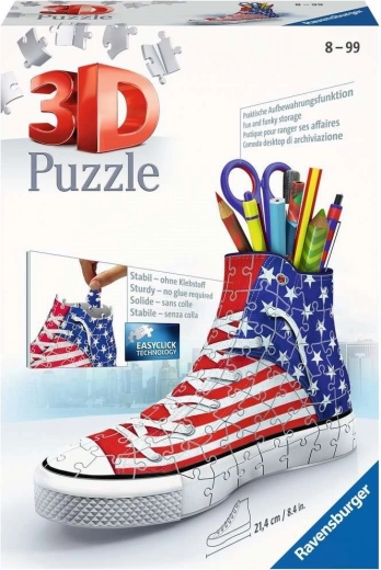 RAVENSBURGER 3D Puzzle Sneaker (American) 108 pieces