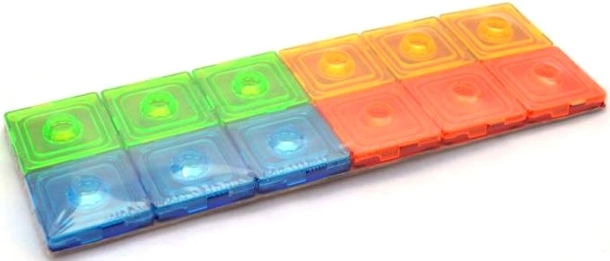 Magformers pasukami skydeliai 12 vnt.