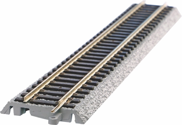 Track with roadbed for lightning-fast setup