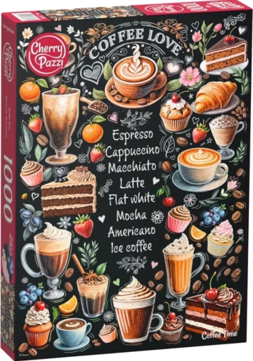 Cherry Pazzi Time for Coffee Puzzle 1000 Pieces