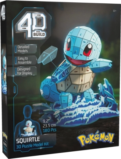 180 pieces for a detailed 3D model