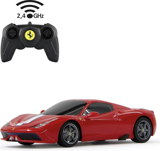 Jamara Ferrari 458 Speciale A RC automobilis 1:24 raudonas 2,4 GHz