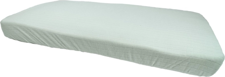 Lodger Slumber Solid fitted sheet for cot 60 × 120 cm peppermint