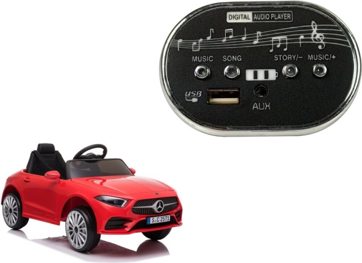 Muzikos valdymo skydelis automobiliui Mercedes CLS 350