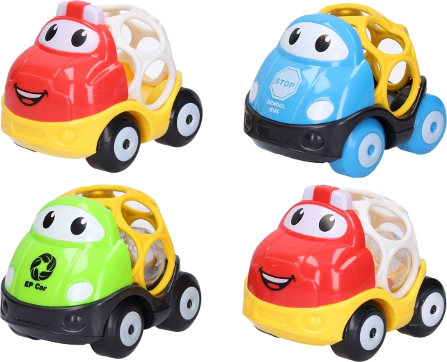 Barškantis automobilis 9 cm
