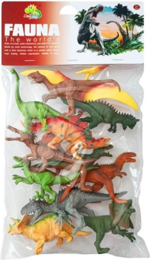 Dinozaurų rinkinys – 12 figūrėlių